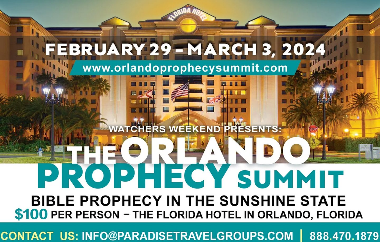 Orlando Prophecy Summit 2024 in Orlando FL