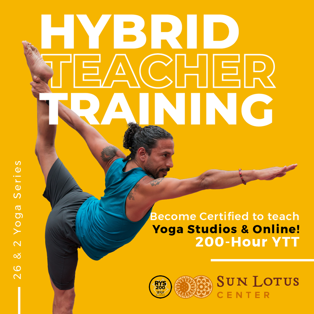 200-Hr Hybrid 26 & 2 Yoga Teacher Training with Joseph Encinia