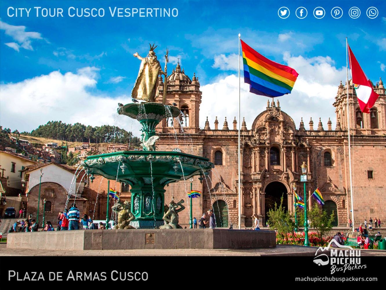 City Tour Cusco Vespertino (Medio Día) con Visitas Guiadas