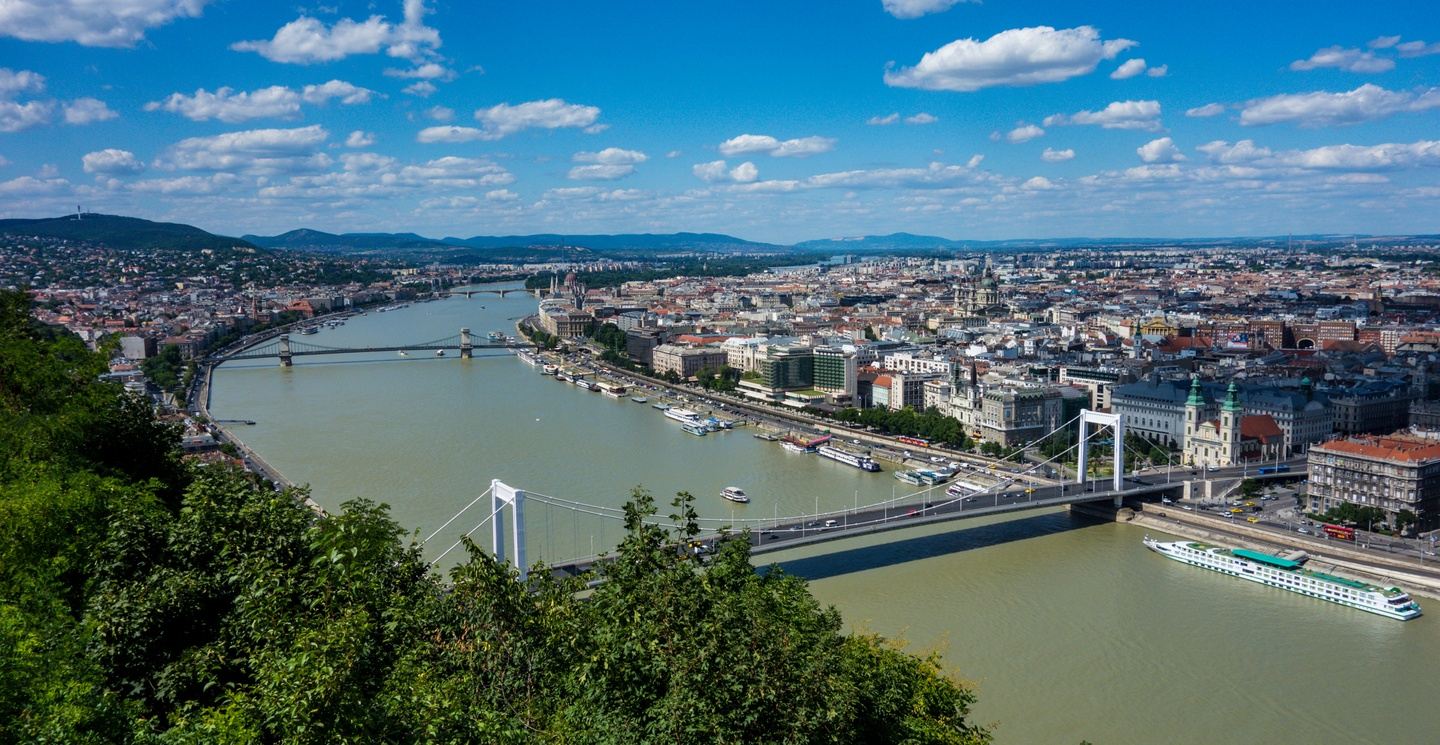 Danube journey around Budapest