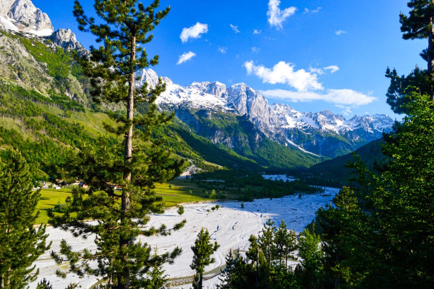 Hiking in the National Park of Valbona