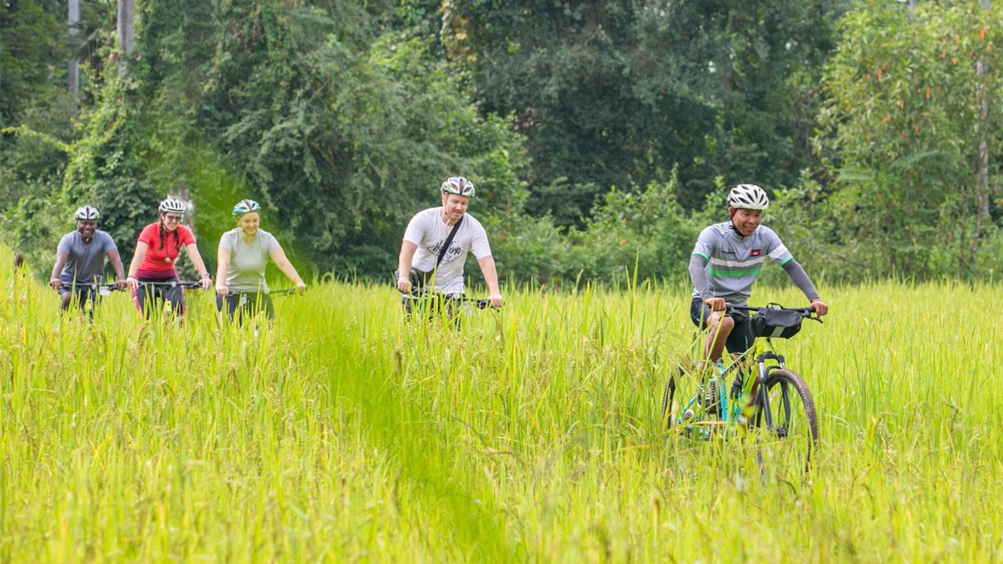 B. Bike the Siem Reap Countryside (Bonnie-50% deposit)