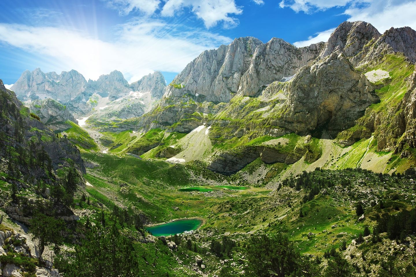 Albania Run the Accursed Mountains in Theth, Albania