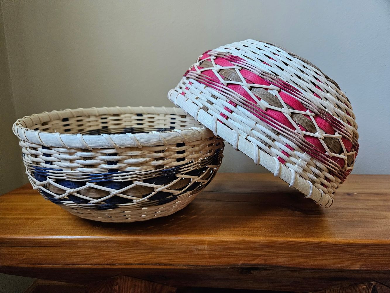 Basket Weaving the Trixie, tricolor bowl with Marcy Blikre