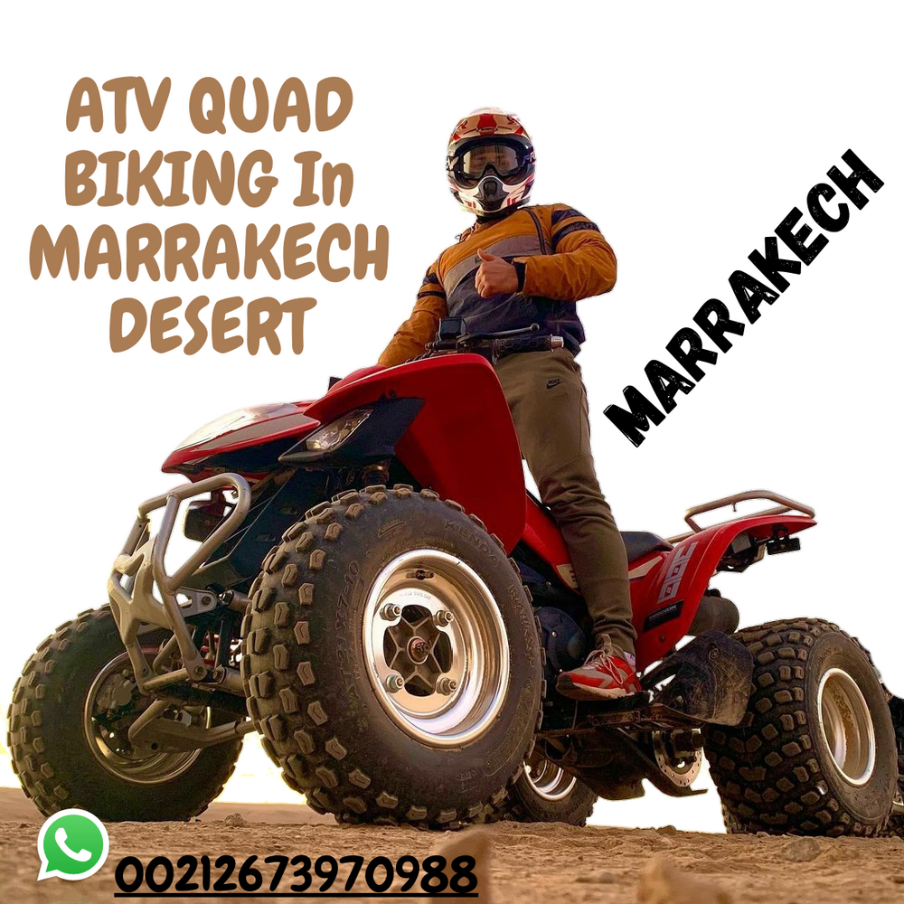 ATV Quad biking & Camel Ride in Marrakech desert
