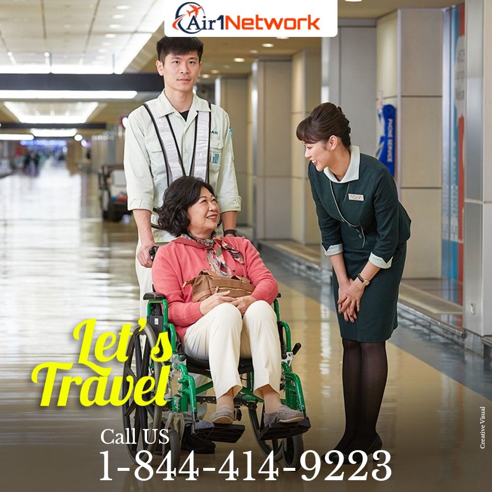 How can I request wheelchair assistance at the airport?