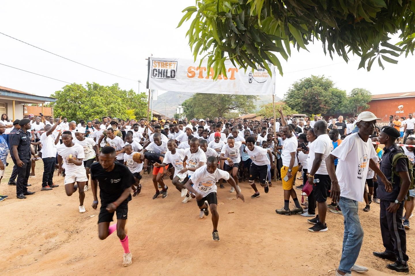 Street Child Sierra Leone Marathon 2025