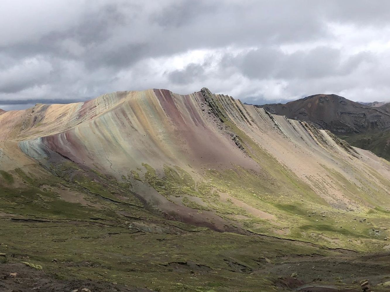 Rainbow Mountain Without the Hike