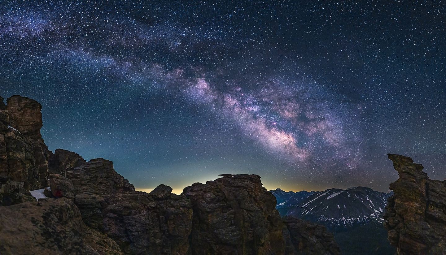 Rocky Mountain Natl Park Milky Way
