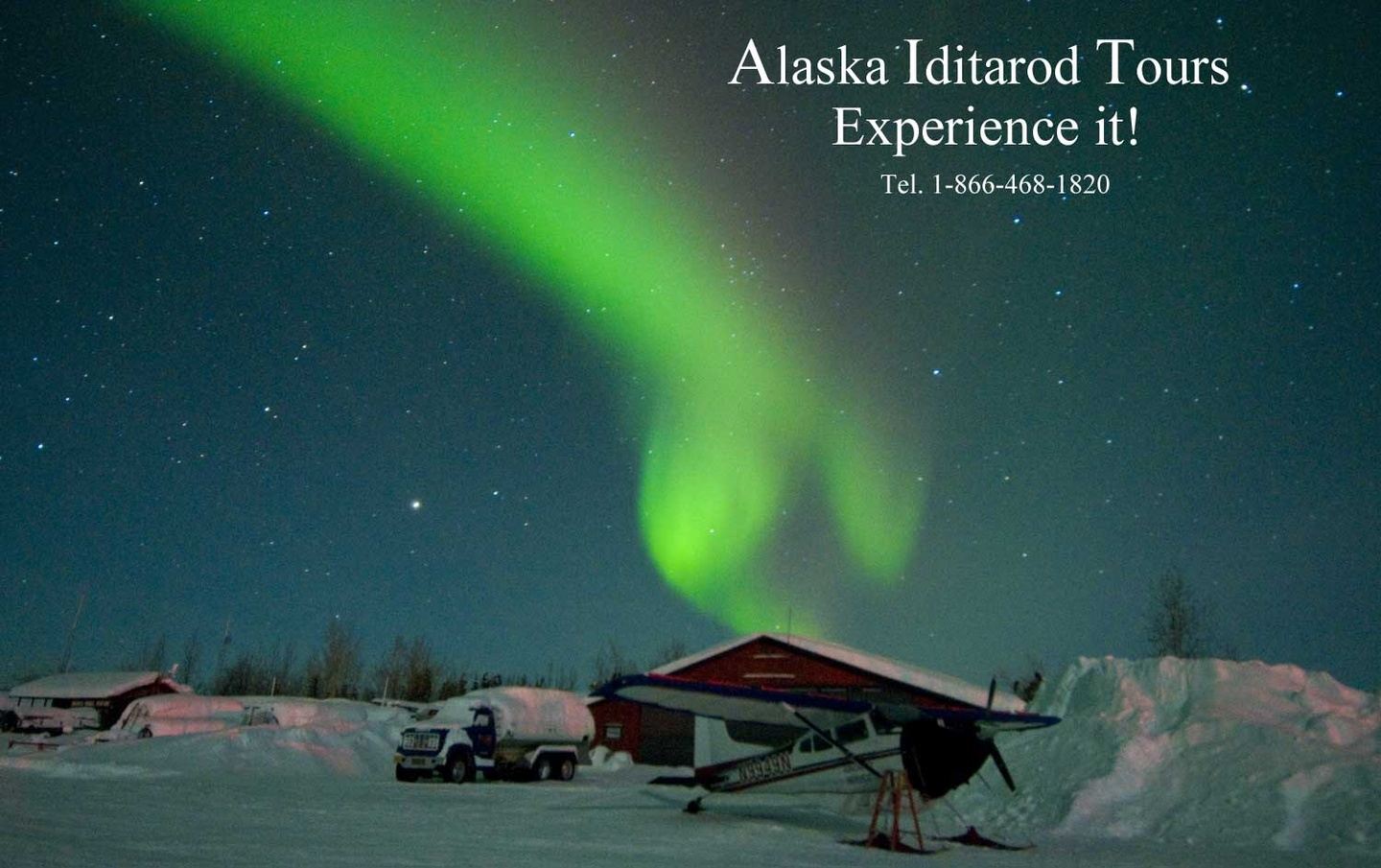 Northern Lights and Iditarod Race Start Tour