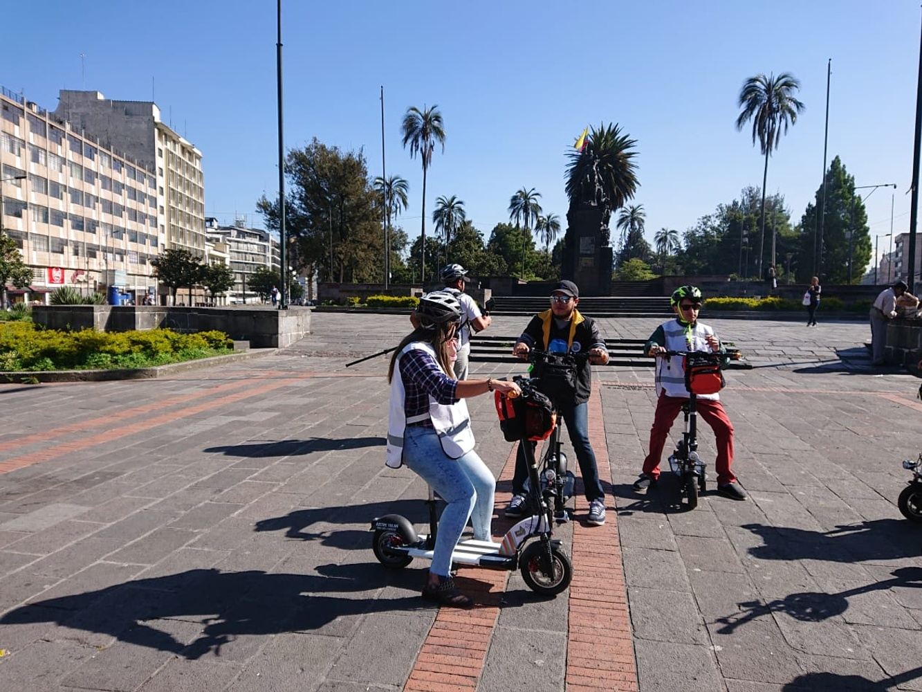 Scooter Tour Quito Colonial in Quito, Ecuador