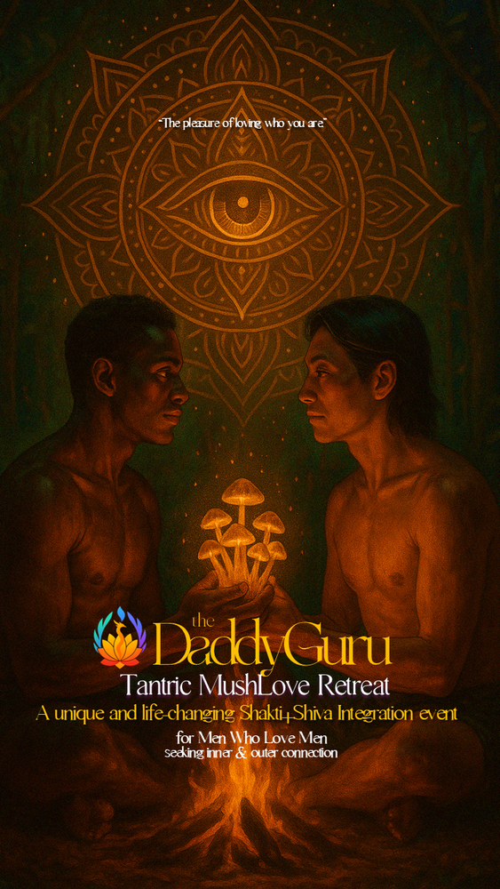DaddyGuru's Living Tantra for Men + Sacred MushLove Integration