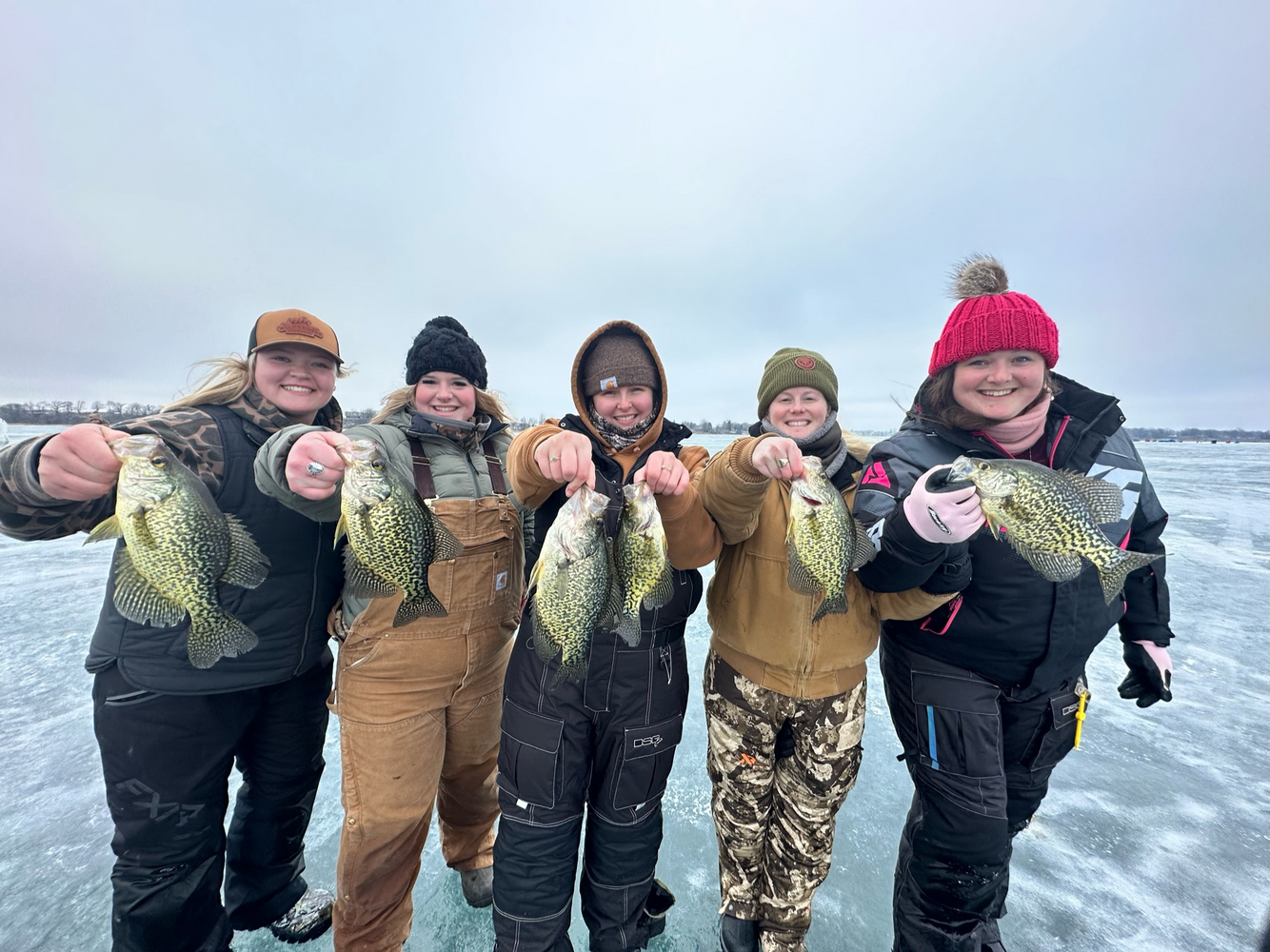 MINNESOTA NEW YEARS OTTERTAIL ICE FISHING