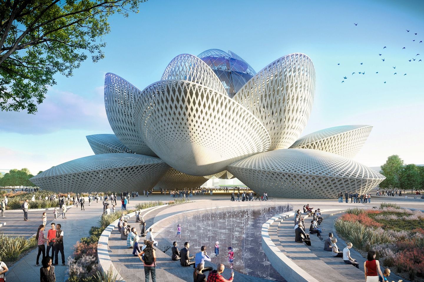 Dubai and the Expo in Dubai United Arab Emirates