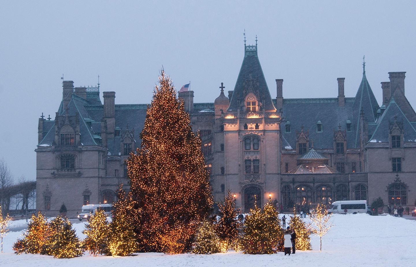 Biltmore/Greenbrier Christmas 2024 in Asheville, NC, USA