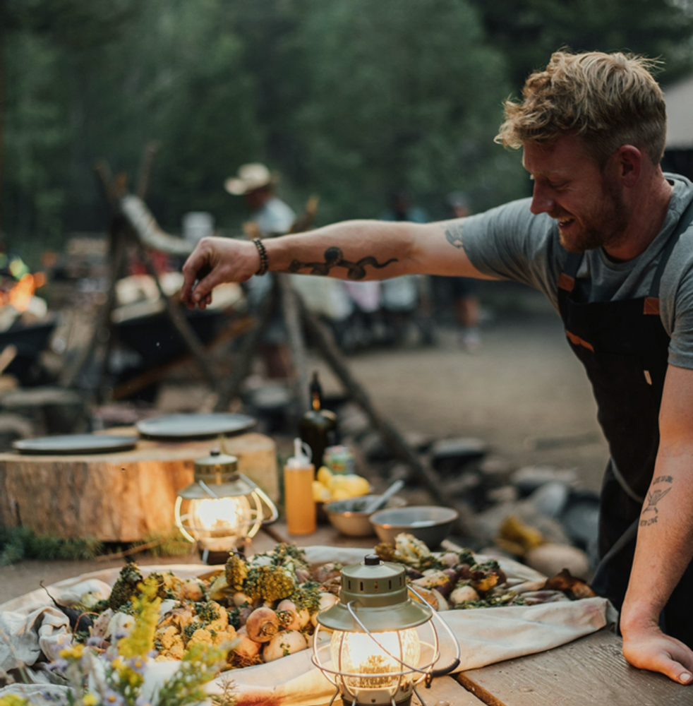 CampOut with Kevin (@chefkevinoconnor) | Oregon Open Fire Cooking Wknd