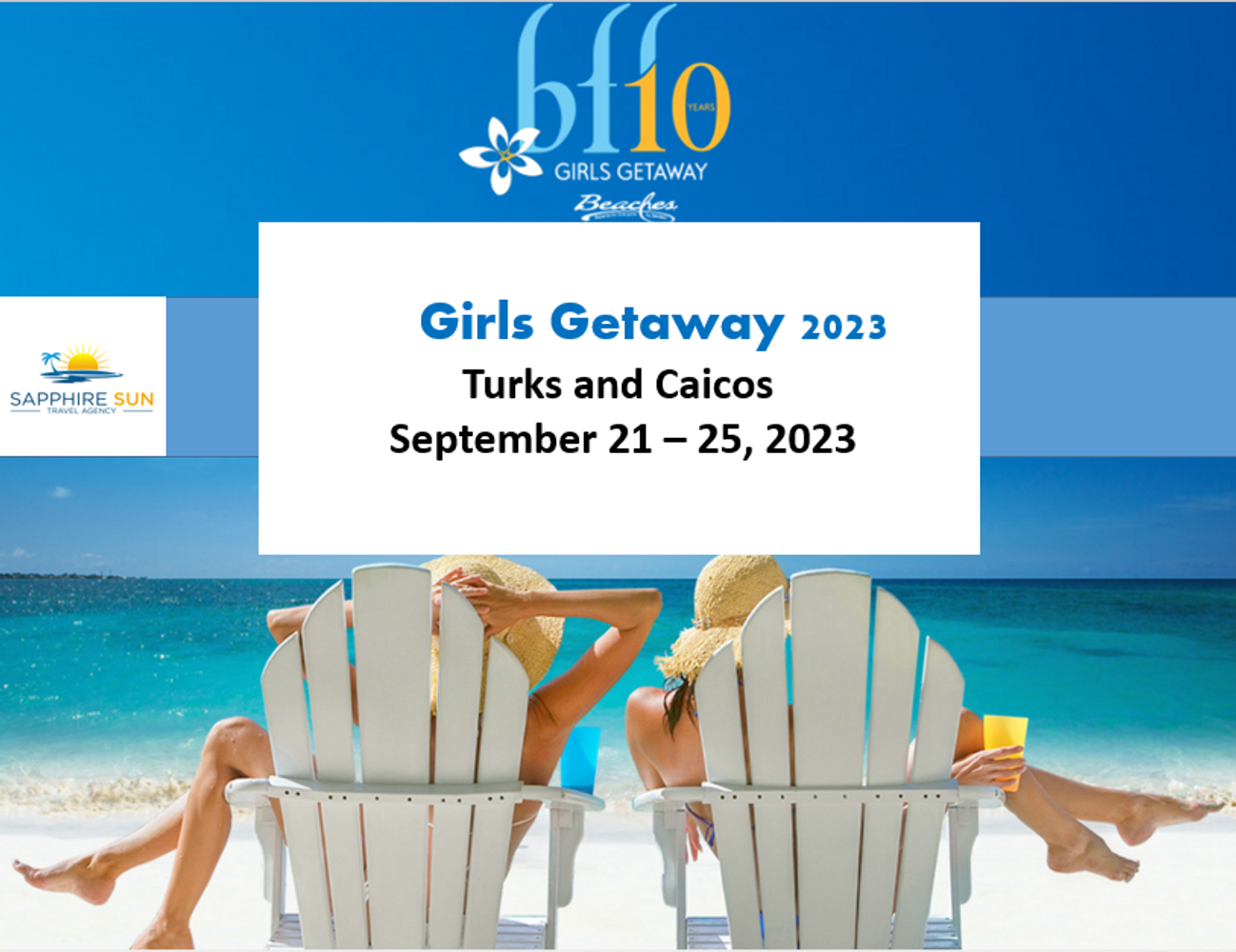 BFF Turks and Caicos Girls Getaway 2023