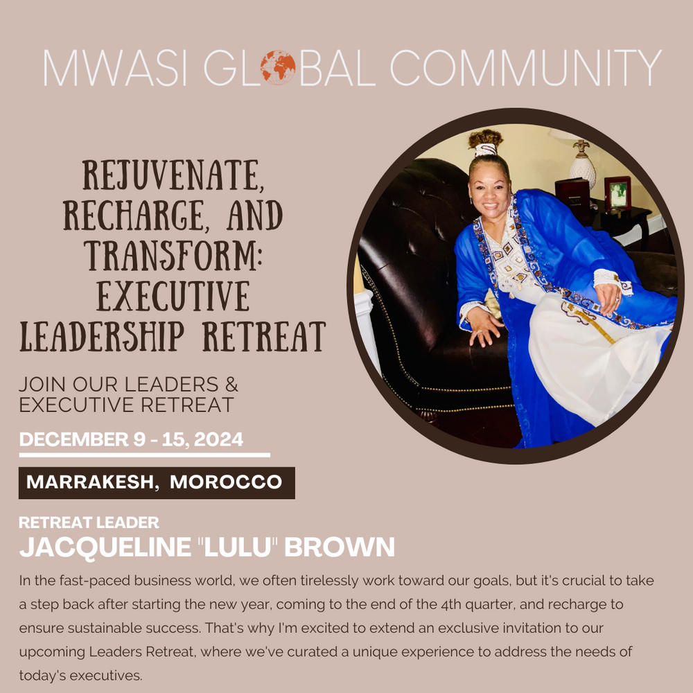 Rejuvenate, Recharge, and Transform:  Executive Leadership Retreat