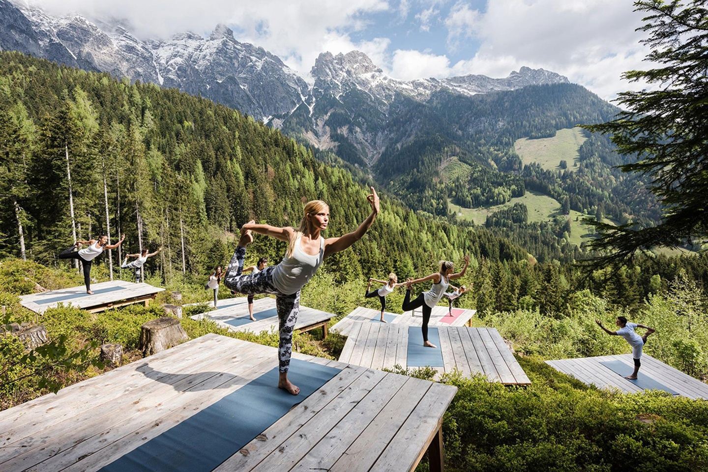 Aerial Yoga Adventure Retreat
