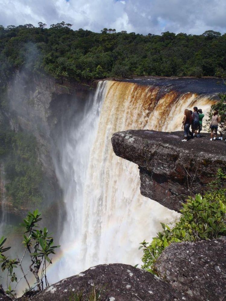 Kaieteur falls, worlds highest single drop waterfall Guyana