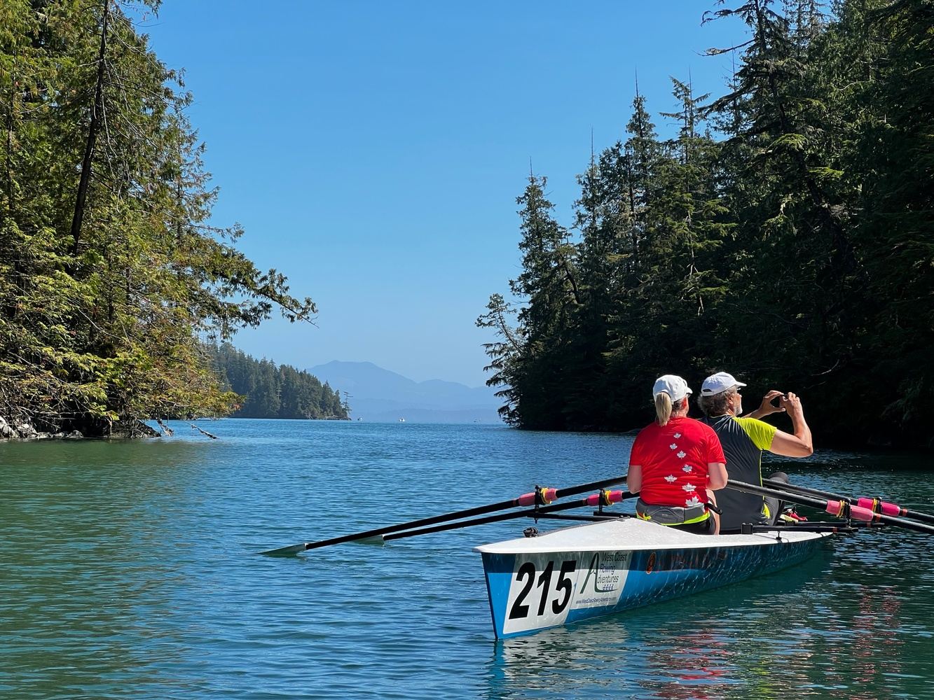 Multi-Day Rowing in the Gulf Islands