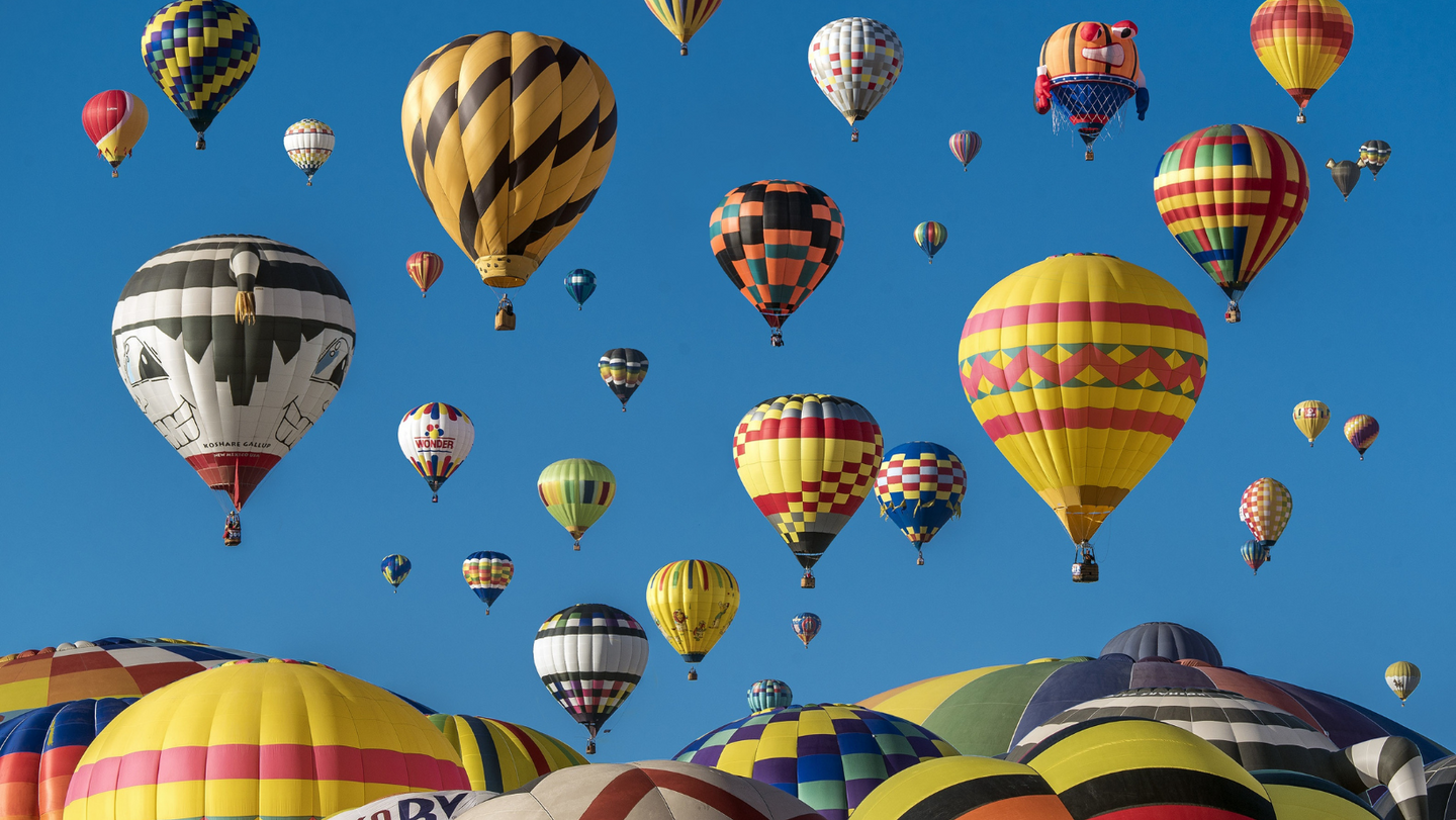 Albuquerque Balloon Fest with stops in the Old West
