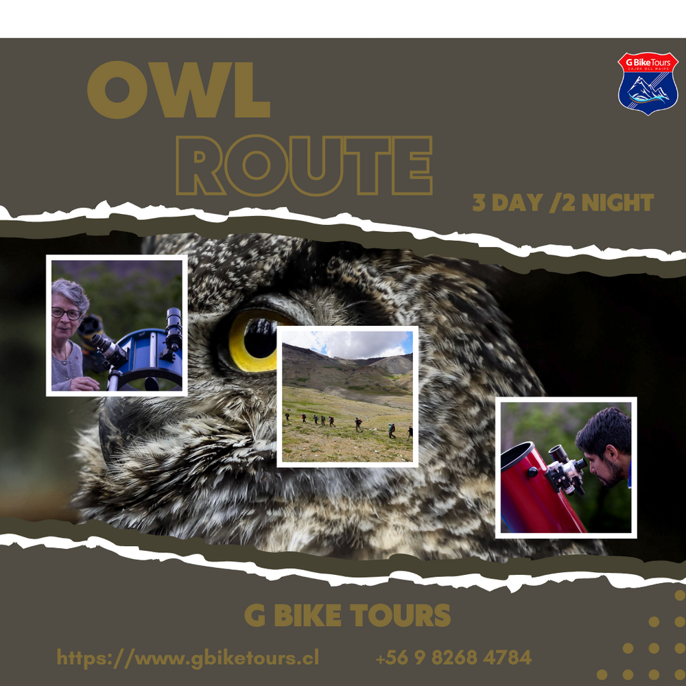 THE ROUTE OF THE OWL 3D/2N Astronomical and Geological Adventure.