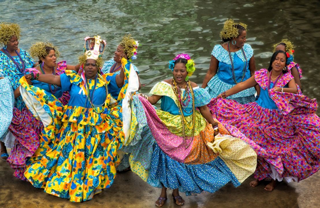 Культура конго. Фестиваль поллера Панама традиция. Конго танец. Афро культура. Традиции ДРК.