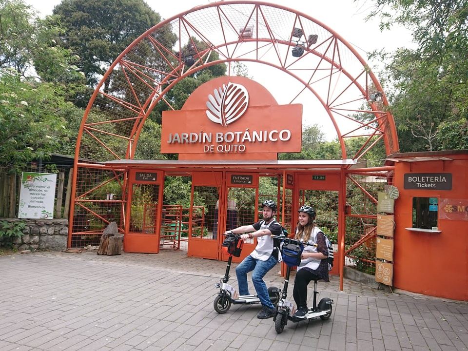 Scooter Tour Botanical Garden of Quito in Quito, Ecuador