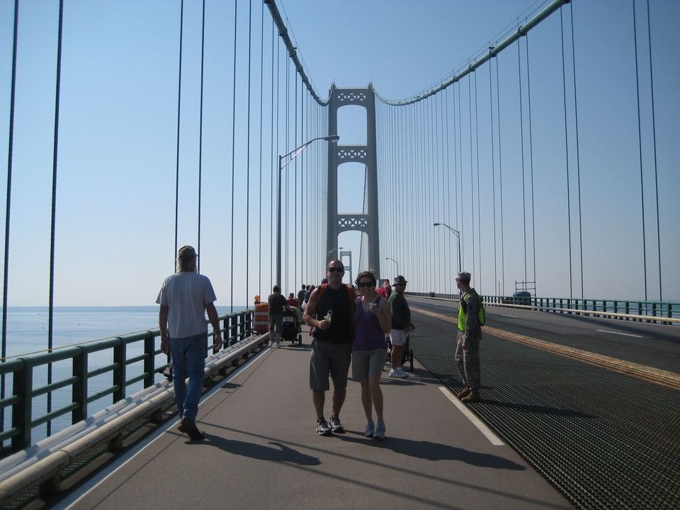 Experience Mackinac Island and The Bridge Walk in Mackinac Island, MI, USA