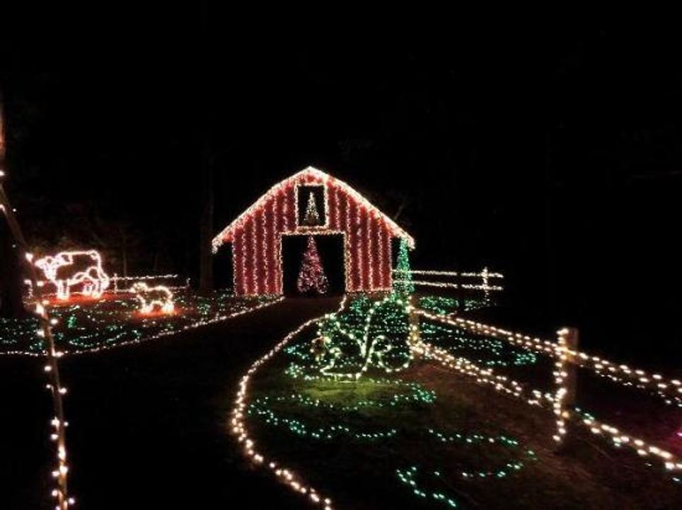 Old Fashioned Christmas at Mike's Farm in Beulaville, NC, USA