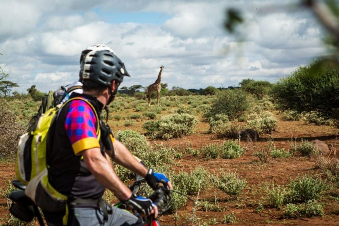 KENYA MOUNTAIN BIKING SAFARI in Amboseli, Mt Kenya, Lake Nakuru, Lake