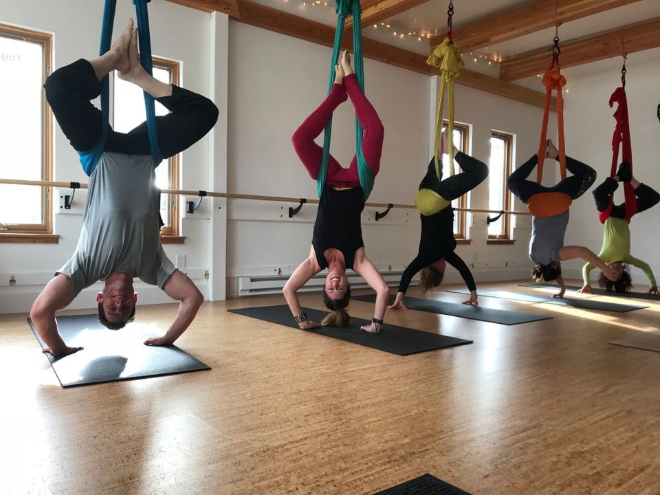 Nordic & Lunar Aerial Yoga Retreat in Vail, CO, USA