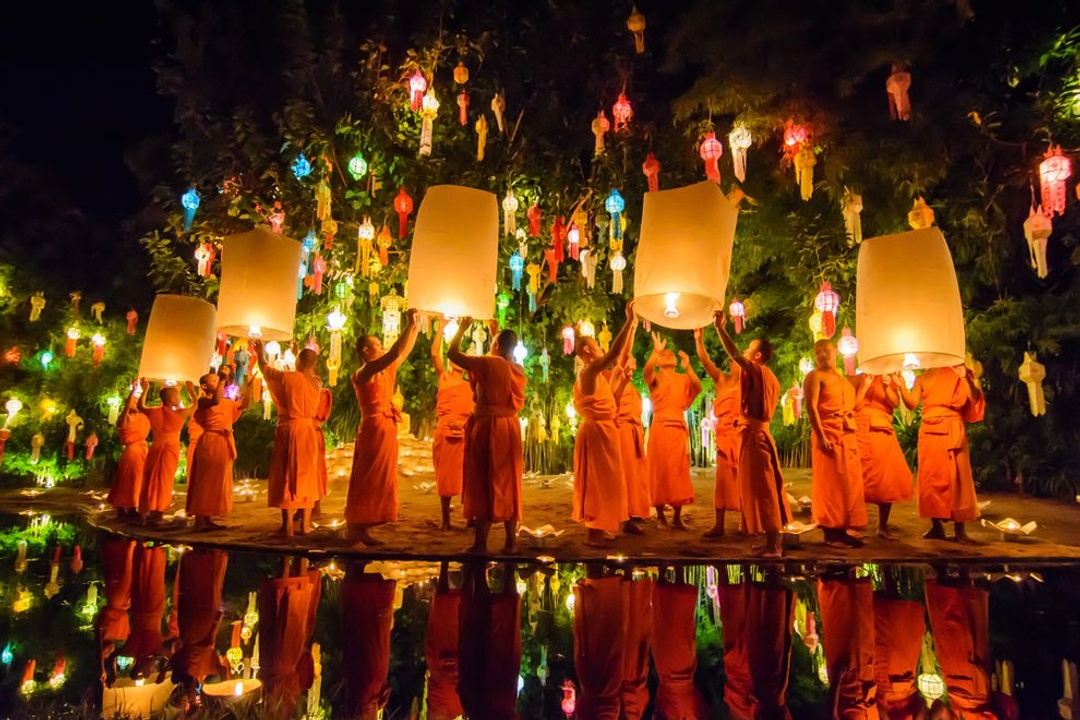 Yi Peng Festival of Lights in Chiang Mai, Mueang Chiang Mai District