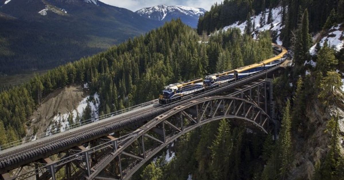 Banff To Vancouver Train Adventure in Banff, AB, Canada