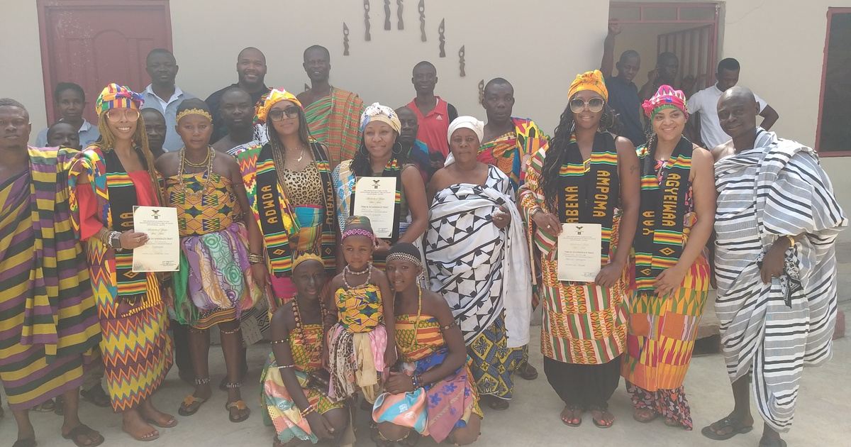 TRADITIONAL NAMING CEREMONY in Kumasi, Ghana