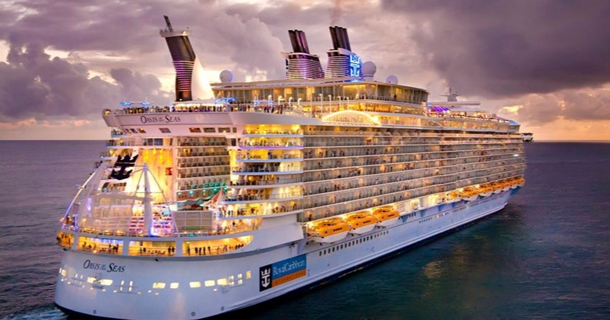 Royal Caribbean's Oasis of the Seas in Nassau, Bahamas