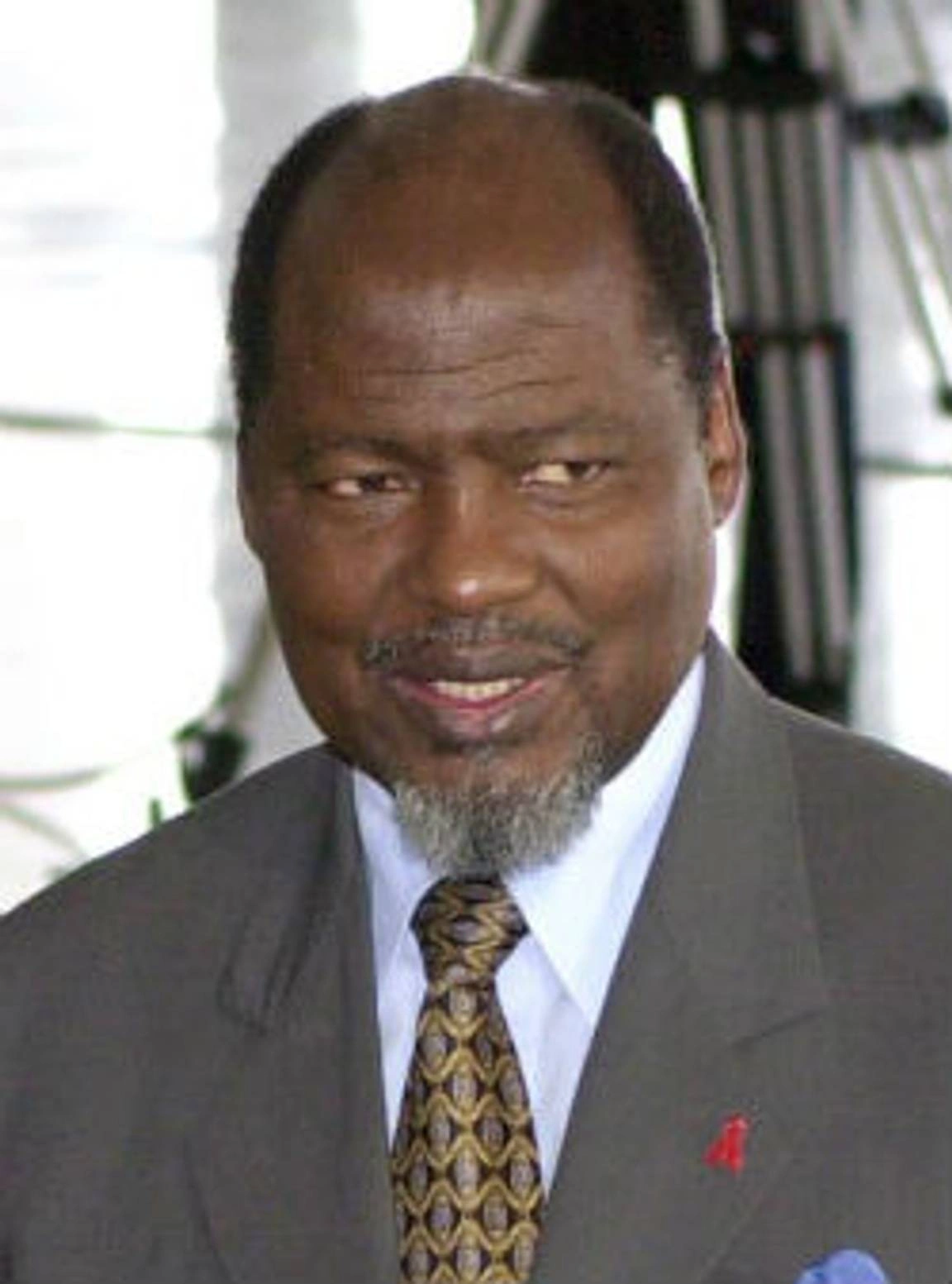 Imagen del ex-presidente de Mozambique, Joaquim Chissano, vía Agência Brasil