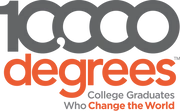 Logo de 10,000 Degrees