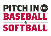 Logo de Pitch In For Baseball and Softball
