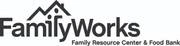 Logo of FamilyWorks Food Bank and Resource Center