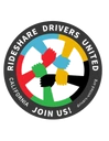 Logo of Rideshare Drivers United - CA
