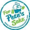 Logo of For Pete's Sake Cancer Respite Foundation