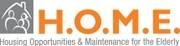 Logo of Housing Opportunities and Maintenance for the Elderly (H.O.M.E.)
