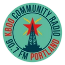 Logo of KBOO Community Radio
