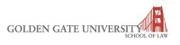 Logo de Golden Gate University School of Law