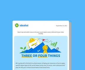 The three or four things newsletter.