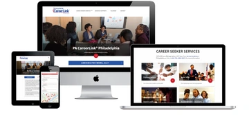 Website Design, Development, and Digital Strategy for PA CareerLink Philadelphia