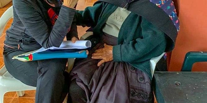 CARE AND ATTENTION OF OLD PEOPLE