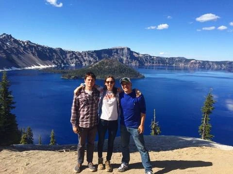 Crater Lake_ MNM student visit, University of Oregon